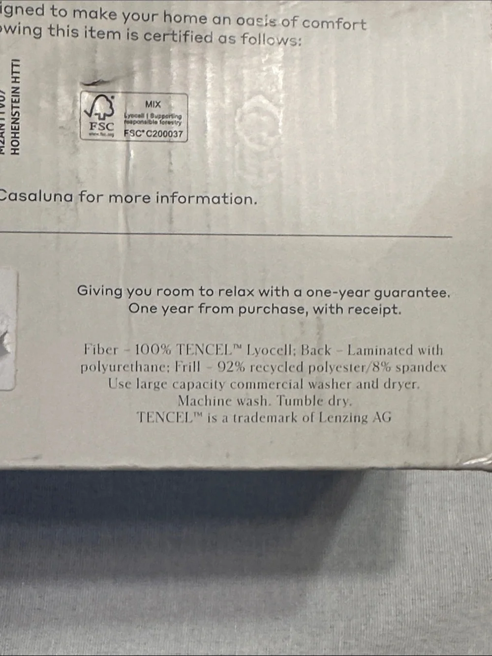 Casaluna Premium Cooling Mattress Protector King